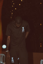 Load image into Gallery viewer, Black Mummy Set Oversized and Flared Jogger