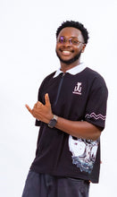 Load image into Gallery viewer, Quarterzip Heritage Polo Black Edition
